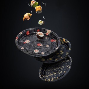 ปรับแต่ง Sushi Round Take Away Box, กล่องซูชิแบบใช้แล้ว