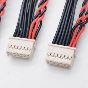 สายเทอร์มินัล Molex 501646-1400 สายรัดคู่แถว 2.0 มม. หุ่นยนต์ลูกกลิ้งแปรงเชื่อมต่อสายเคเบิล