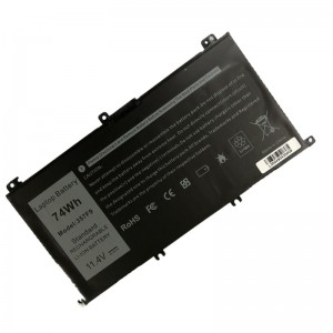 เหมาะสำหรับ Dell Inspiron 7557 7559 Inspiron 15 7000 7567 7566 5577 5576 7759 357F9 P57F P65F แบตเตอรี่แล็ปท็อปแบตเตอรี่