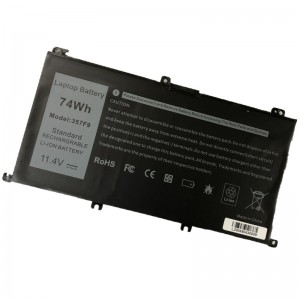 เหมาะสำหรับ Dell Inspiron 7557 7559 Inspiron 15 7000 7567 7566 5577 5576 7759 357F9 P57F P65F แบตเตอรี่แล็ปท็อปแบตเตอรี่