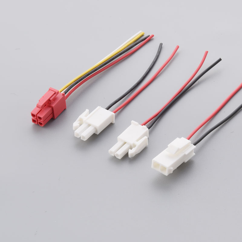 Micro-Fit Molex 4.2 Double Male 469920420 ตัวเชื่อมต่อที่เบากว่าผู้บริโภคสายไฟสายไฟอิเล็กทรอนิกส์ 4.2 มม.