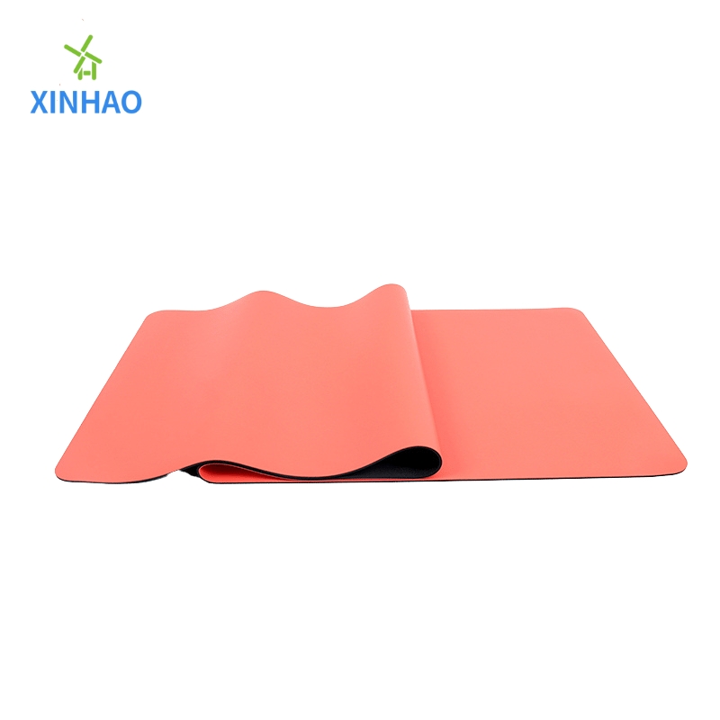 PU Rubber Yoga Mat Wholesale รองรับโลโก้และรูปแบบที่กำหนดเองความหนา 4mm/5 มม