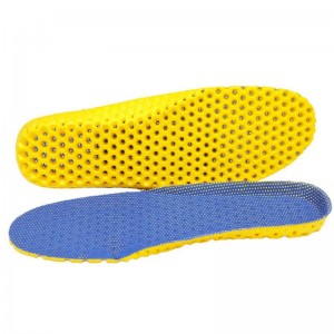 Eva ระบายน้ำ Honeycomb Insoles Memory Foam Insole รองเท้ากีฬา unisex unisex insoles