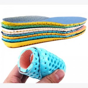 Eva ระบายน้ำ Honeycomb Insoles Memory Foam Insole รองเท้ากีฬา unisex unisex insoles