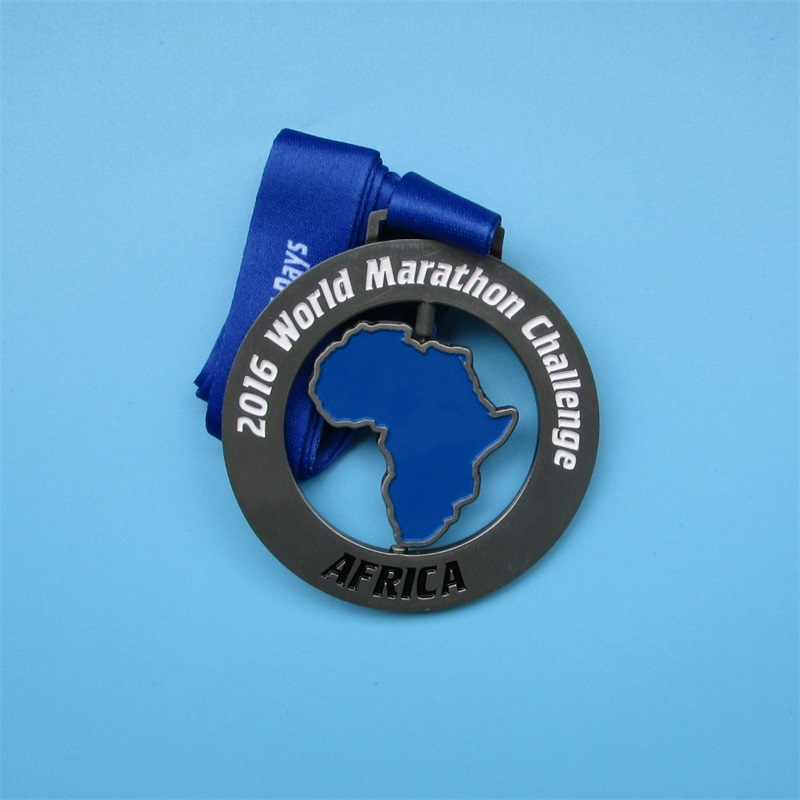 เหรียญโลก 2016 World Marathon Challenge