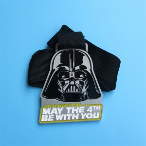 รางวัล Honor Awards Metal Metal 3D Black Plated Military Military