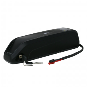 36V 48V ปรับแต่งแบตเตอรี่ลิเธียมแบตเตอรี่จักรยานไฟฟ้าสไตล์ downtube