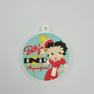 เหรียญสร้อยคอที่กำหนดเองเหรียญ UV พิมพ์เหรียญยาง