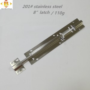 201#latch ล็อคนิ้วโป้งล็อคสลักเกลียวประตูสลักเกลียว 201#stainless latch