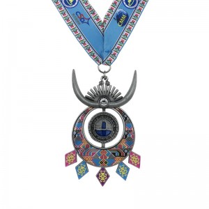 สร้อยคอเหรียญที่กำหนดเอง 4D เคลือบฟันที่กำหนดเองสำหรับของที่ระลึก