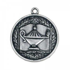 เหรียญเหรียญทองเหลืองชุบโบราณ