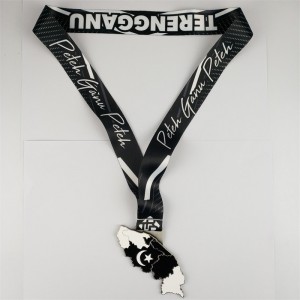 รางวัล Great Honor Great Awards Metal 3D Gold Plated Sports Race Medal