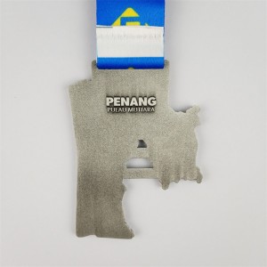 เหรียญเหรียญราคาถูก 3D ทองทองแดงชุบเหรียญแผนที่เมืองแห่งชาติเหรียญ