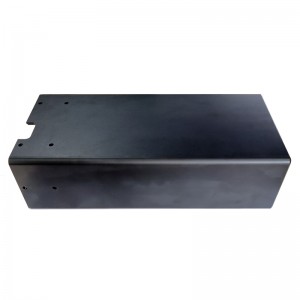 โปรไฟล์สีดำ anodized, ชิ้นส่วนที่มีความแม่นยำสูงของ CNC