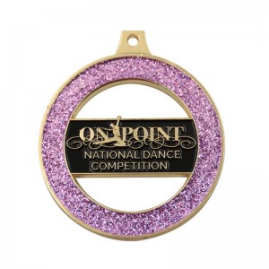 เหรียญยิมนาสติกเคลือบฟันที่กำหนดเอง