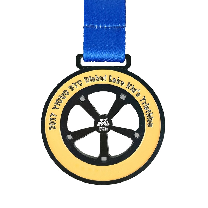 Gag Custom Metal Engraved Cool Sport Medal Medal Medals Medals 3D Spinning Medal Marathon