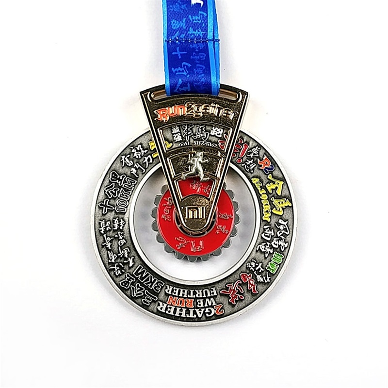 Metal Custom Making Obs Shape Sports Award Medals ด้วยโลโก้ 3D Design ของคุณเอง