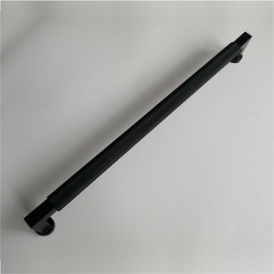 SSP061 ประตูงานหนักดึงมือจับตู้ knurled, ตู้ทองเหลืองแข็งจัดการฮาร์ดแวร์ตู้