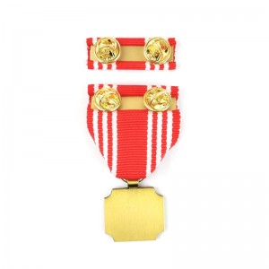 Medallion หมุดเคลือบฟันแข็ง Die Cast Metal Badge 3D กิจกรรมและรางวัลรางวัลเหรียญรางวัลด้วยริบบิ้นสั้น