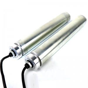 ตรง 76/82 ลูกกลิ้งไฟฟ้า DC ที่ไม่ได้มาตรฐานมอเตอร์ในตัว, สายพานลำเลียงสแตนเลสที่กำหนดเอง, ล้อซิงโครนัส, เฟืองคู่ไฟฟ้าชุบสังกะสี...