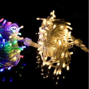 LED Christmas Lights กันน้ำไฟกลางแจ้ง Fairy สำหรับคริสต์มาสปีใหม่จัดงานแต่งงาน