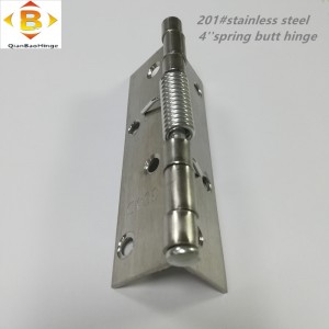 201#stainless สปริงสปริงบานบานพับประตูใกล้บานพับประตูไม้สปริงบานพับบานพับรีบาวด์อัตโนมัติ