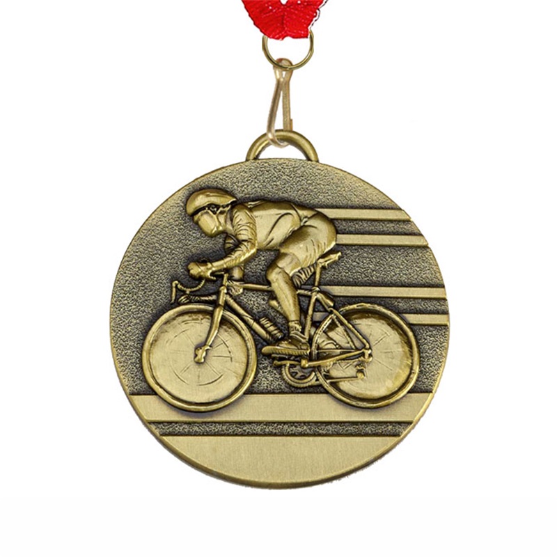 รางวัลการออกแบบที่กำหนดเองถ้วยรางวัลการแข่งขันเหรียญจักรยานเหรียญสำหรับเด็ก