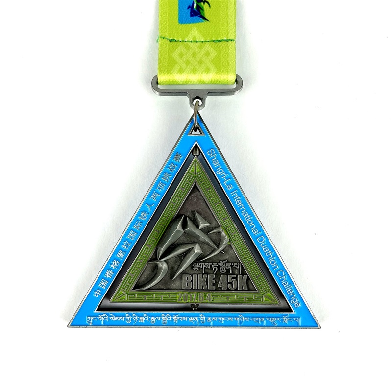 ใหม่ Custom Metal 3D Cycle Series Medal Race Medal