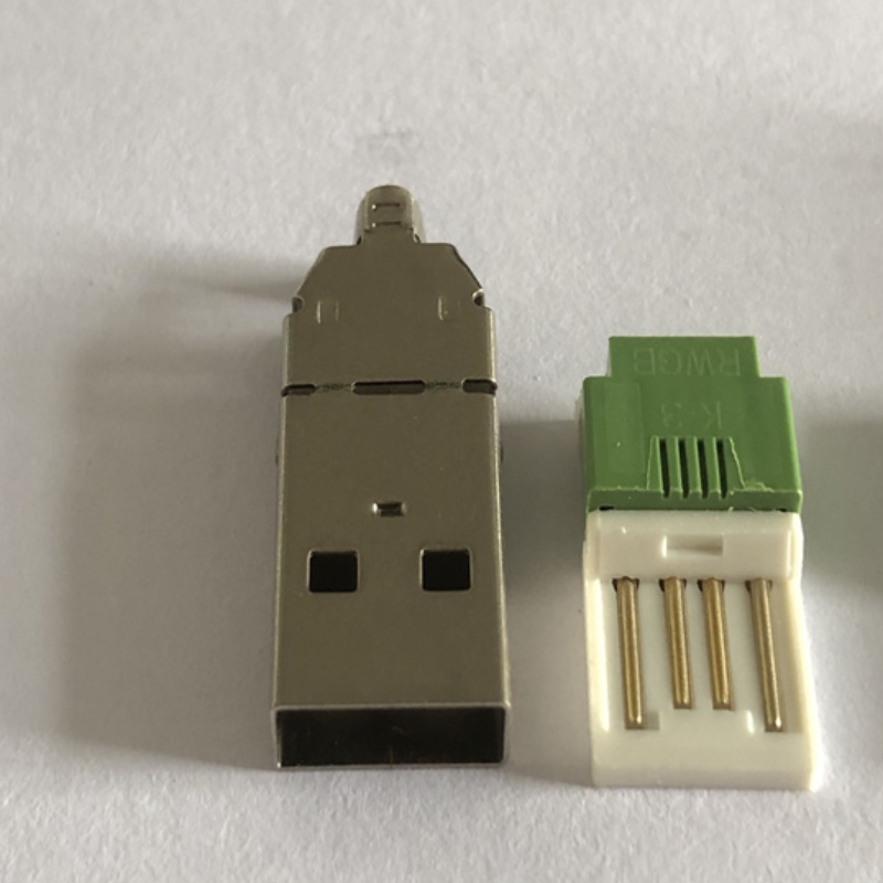 อะแดปเตอร์ DIY ของ USB แบบชุบนิกเกิล 3-in-1 PC DIY