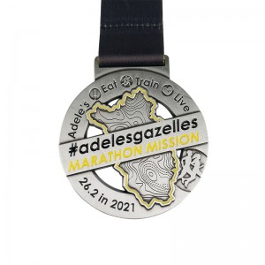 เหรียญที่กำหนดเอง Fast Hollow Out Medals โลหะผสมสังกะสีโลหะแบบกำหนดเอง