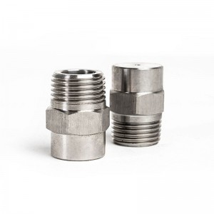 หัวฉีดกรวยกรวยสแตนเลสที่ปัดฝุ่นและความชื้นสูงและความดันต่ำอะตอม