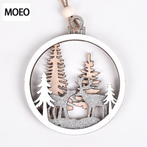 บับเบิลคริสต์มาสไม้