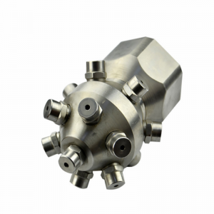 การทำความสะอาดแรงดันสูงกรวยสเปรย์ถังเจ็ทคอนเทนเนอร์ท่อกลองทำความสะอาดหัวฉีดสเปรย์หมุน