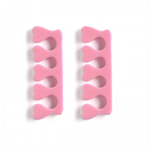 ตัวคั่นนิ้วเท้าสำหรับตัวคั่นปลายเท้าของฟองน้ำสำหรับการทำเล็บเล็บเล็บเล็บ