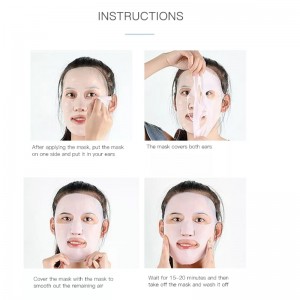 หน้ากากหน้ากากซิลิโคนหน้ากากซิลิโคนซ้ำได้