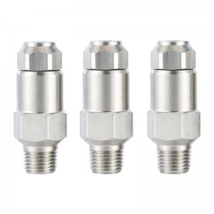 สแตนเลสสตีลไฮดรอลิกอะตอม LNN น็อตความชื้นอากาศอะตอมอะตอมสเปรย์หมอกละเอียดน้ำหัวฉีดสเปรย์อะตอม