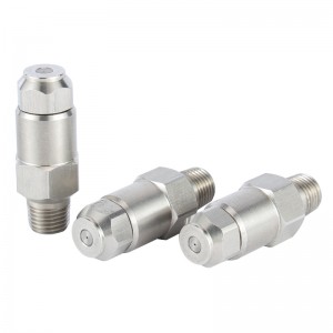 สแตนเลสสตีลไฮดรอลิกอะตอม LNN น็อตความชื้นอากาศอะตอมอะตอมสเปรย์หมอกละเอียดน้ำหัวฉีดสเปรย์อะตอม