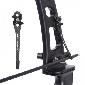 26CK03 clicker สีดำสีดำ recurve clicker