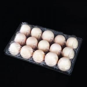 ถาดไข่ 245*150*67 มม. 15 ร่อง 42 กรัม