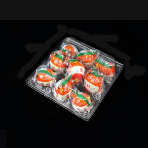 ถาดไข่เป็ด 185*180*75 มม. 9 ร่อง