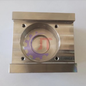 x187b621h01 x182a995h02 m701c อ้างอิงถึง M604 คู่มือล่างตายบล็อกด้วย 2-d6.0mm หลุม&2-m4 แตะสำหรับฝาครอบ M604 (j) l=104/96.6 มม. w=60/54mm h=47