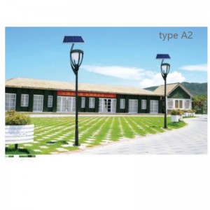 Solar Garden Yard LED Light ประเภท A ซีรีส์