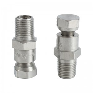 BHA deflection hollow cone spray spray spray