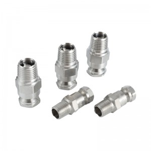 BHA deflection hollow cone spray spray spray