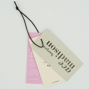 Hangtag การพิมพ์ที่กำหนดเอง