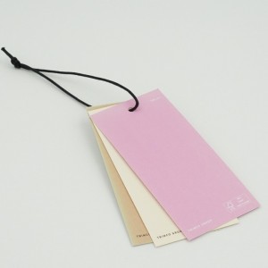 Hangtag การพิมพ์ที่กำหนดเอง