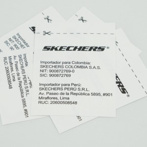 ฉลากเสื้อผ้าทอล้างฉลากน้ำ, การพิมพ์หน้าจอผ้าไหม, ฉลากทอ