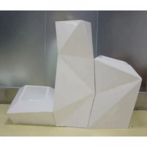 ไฟเบอร์กลาสชาวไร่ FRP Flower Pots GRP ชาวไร่ในร่มกลางแจ้ง