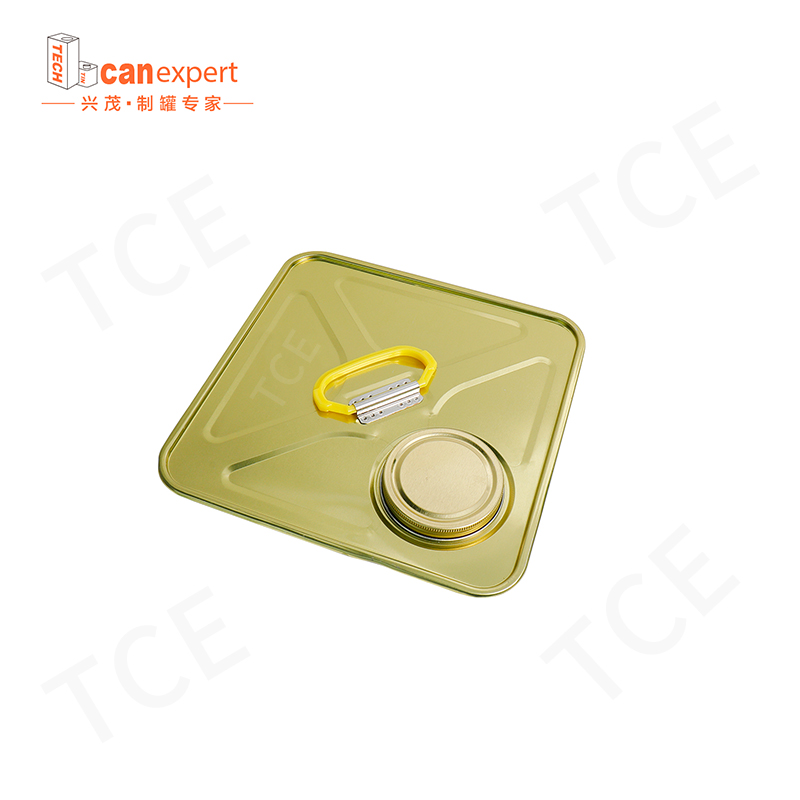 TCE- โรงงานขายร้อน 1 laccessories ของ Quadrate Tin Cans 0.23mm Tin Cans Accessories