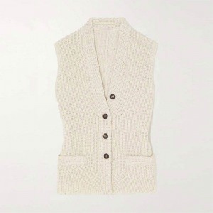 โรงงานเสื้อถักกำหนดเอง 2023 เสื้อผ้าผู้หญิงเสื้อผ้าฤดูร้อนเสื้อแขนเสื้อเสื้อเสื้อสเวตเตอร์ถัก